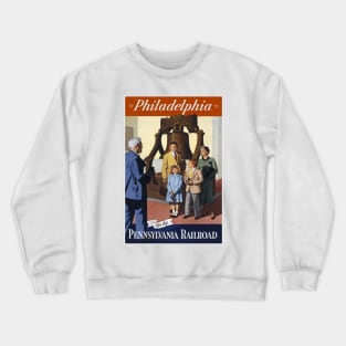 Pennsylvania Railroad Poster Crewneck Sweatshirt